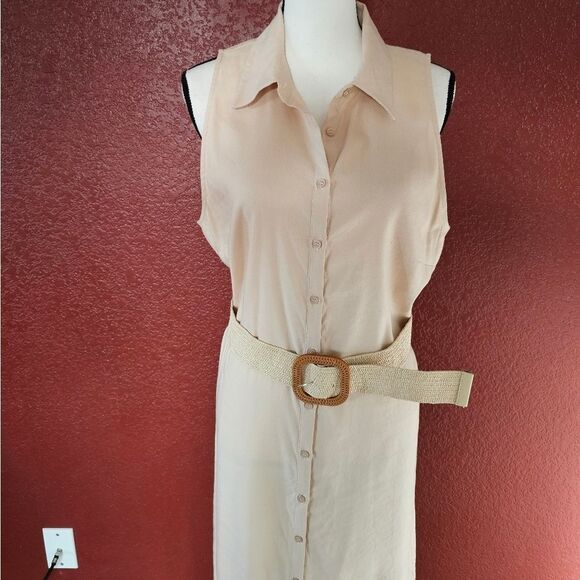 ANTONIO MELANI Beige Dress - Picture 2 of 9